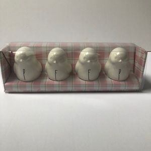 Rae Dunn artisan collection set of 4 peep chicks